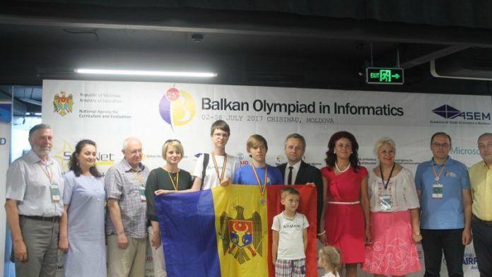 Ученики из Молдовы завоевали золото и бронзу на Балканиаде по информатике