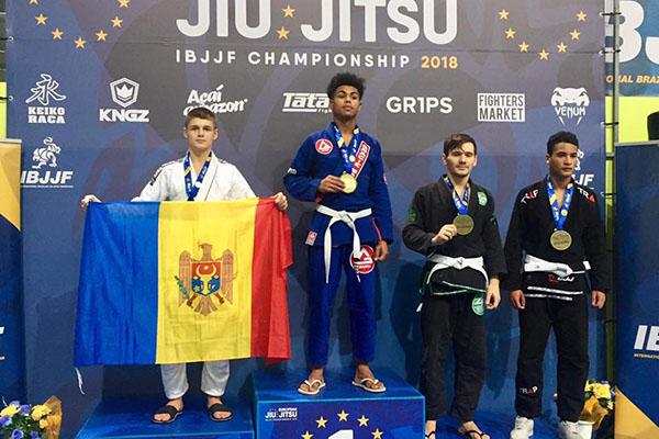 Молдова завоевала три медали на чемпионате Европы по бразильскому джиу-джитсу