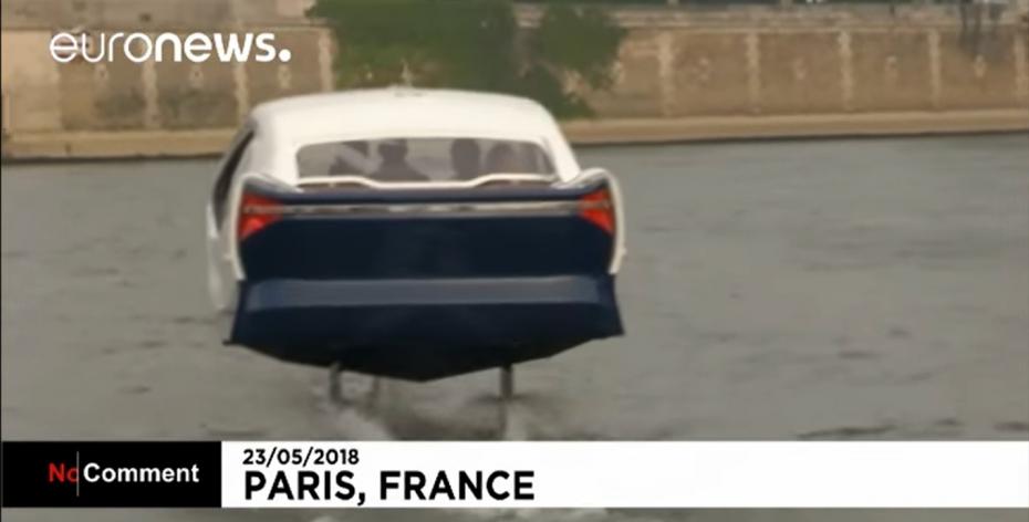 (видео) Во Франции появилось летающее такси