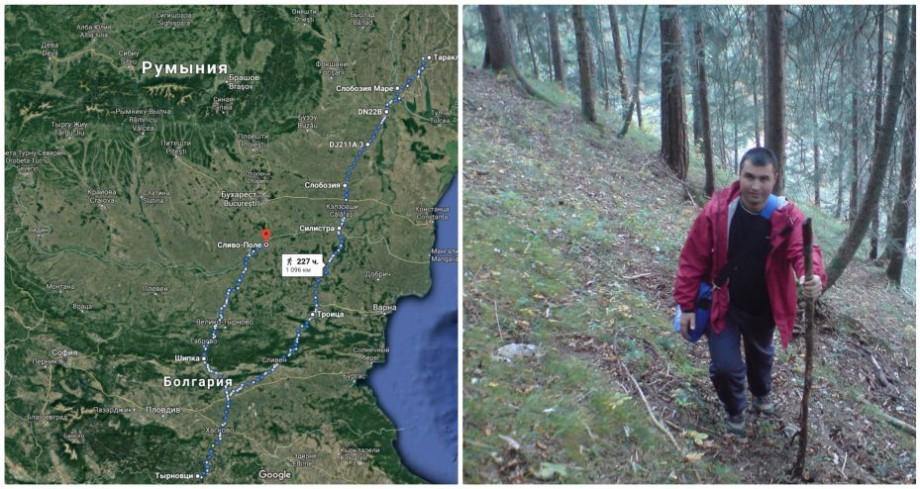 (фото) Хочет повторить путь своих предков, пришедших из Болгарии в Молдову. Владимир Магла хочет пройти более 600 км