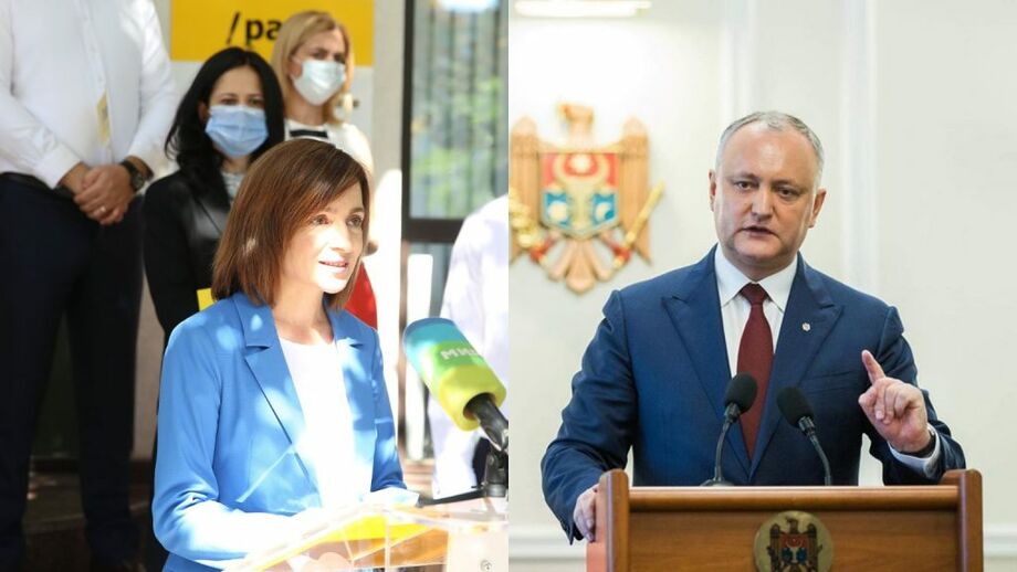 Предварительные итоги выборов президента Молдовы после обработки 95 % протоколов