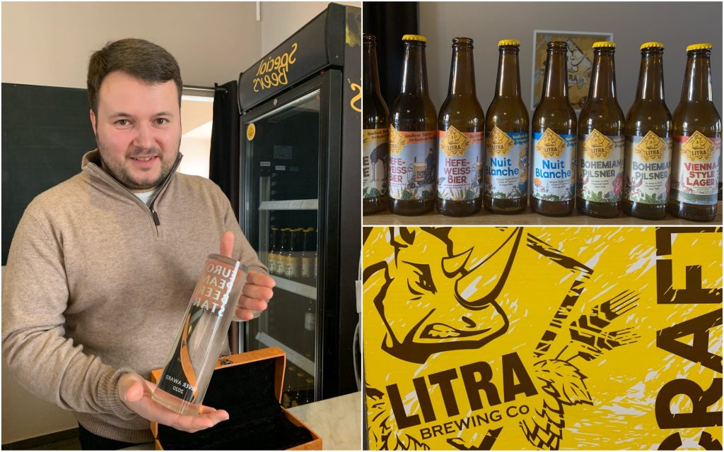(фото) Интревью с основателем первой крафтовой пивоварни в Молдове Сергеем Литра