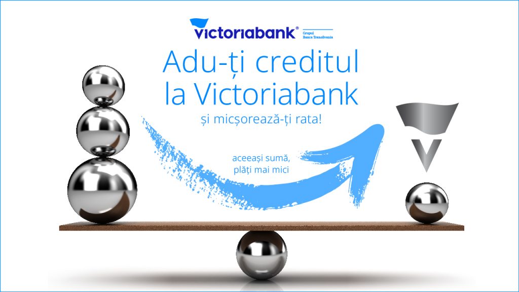 «Переведи кредит в Victoriabank» – самое выгодное предложение по рефинансированию кредитов