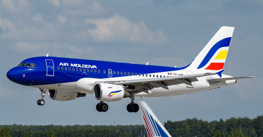 (график) Air Moldova представила расписание полетов с 1 по 15 января