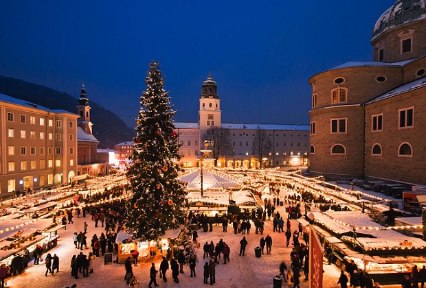 Какие два города получили титулы рождественских столиц Европы