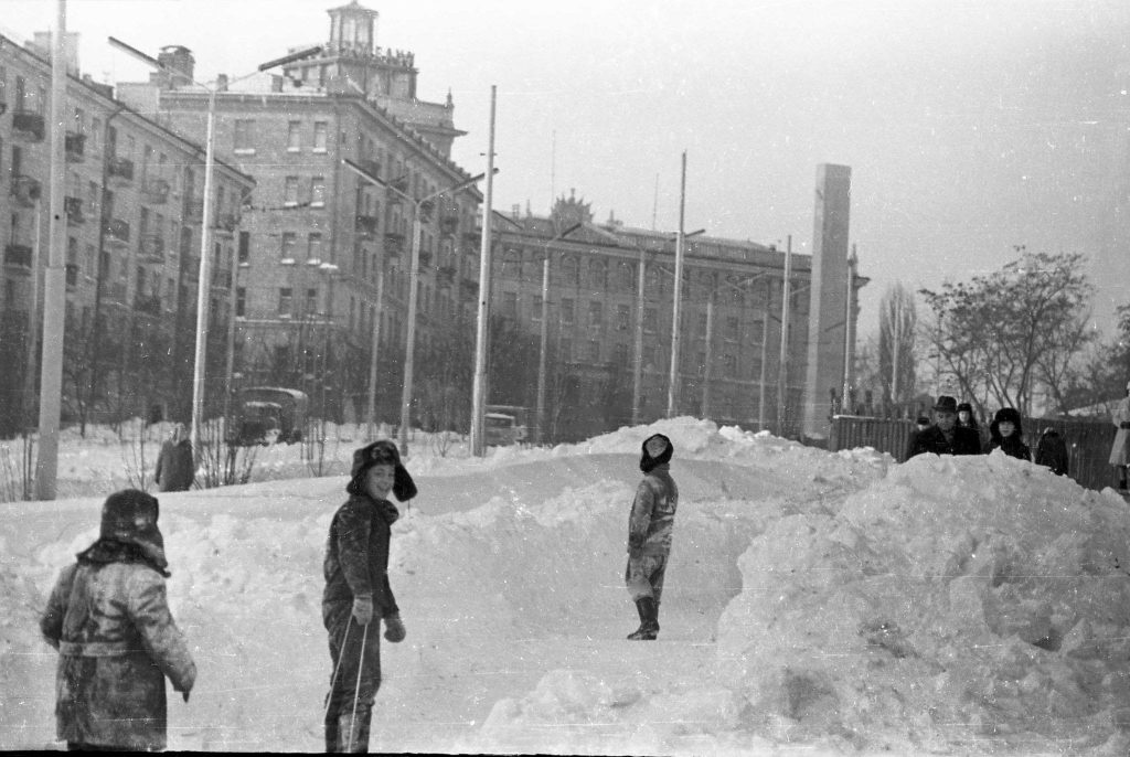 (фото) Как выглядел Кишинев 1980-х годов во время зимних каникул