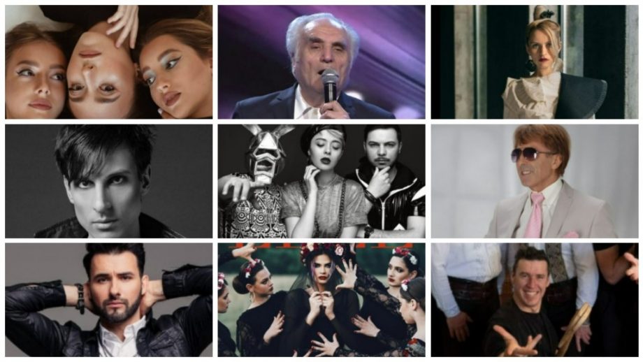 Список исполнителей у которых есть шанс представить нашу страну на Евровидение 2022