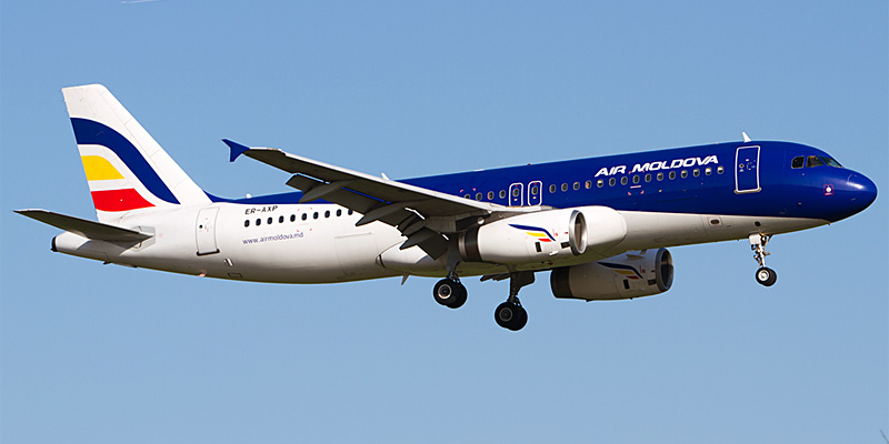 Air Moldova организует два чартерных рейса в Стамбул и Франкфурт