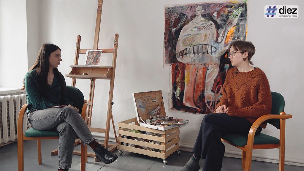 (видео) «Творчество — это мой способ справляться с реальностью». Интервью с молдавской художницей Надей Изосимовой