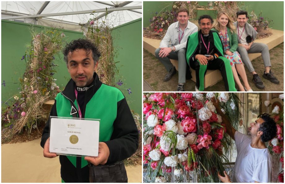 Флорист из Молдовы завоевал золото на «Chelsea Flower Show 2022» в Лондоне