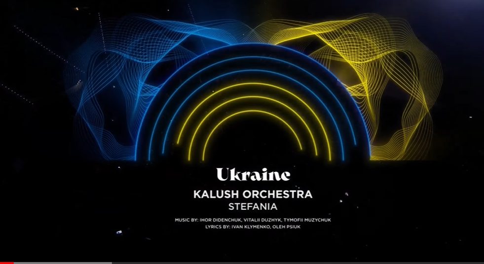 (видео) Украинская группа Kalush Orchestra выиграла конкурс Евровидение 2022