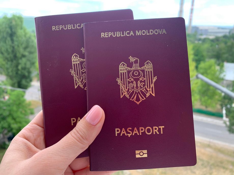 Пять государств признают паспорта Республики Молдова с продленным сроком действия