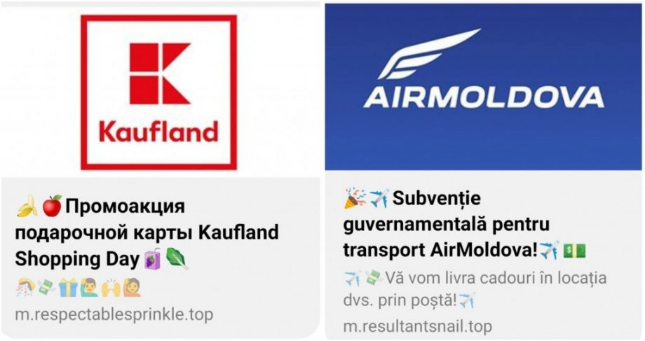 Власти предупреждают! В соцсетях распространяются ложные рекламные объявления от имени Kaufland и Air Moldova
