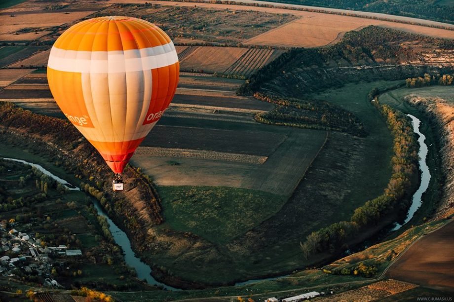 Best of: список компаний, которые организуют полеты на воздушном шаре в Молдове