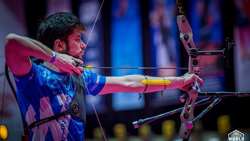 (фото) Молдавский лучник Дан Олару занял седьмое место на международном турнире в Ниме, Франция