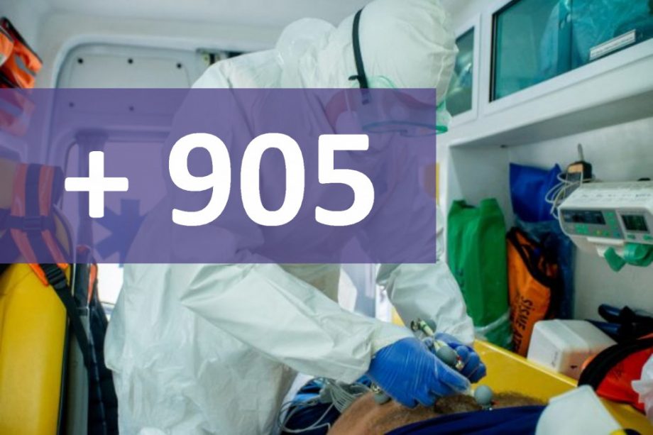 В Молдове за последние семь дней коронавирусом заразились еще 905 человек