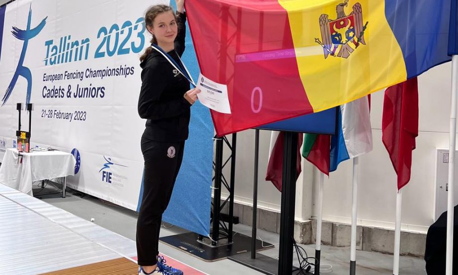 Молдавская фехтовальщица завоевала бронзу на чемпионате Европы Under17