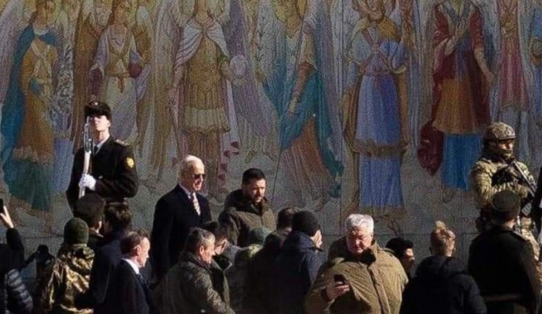 Джо Байден прибыл в Киев с незапланированным визитом