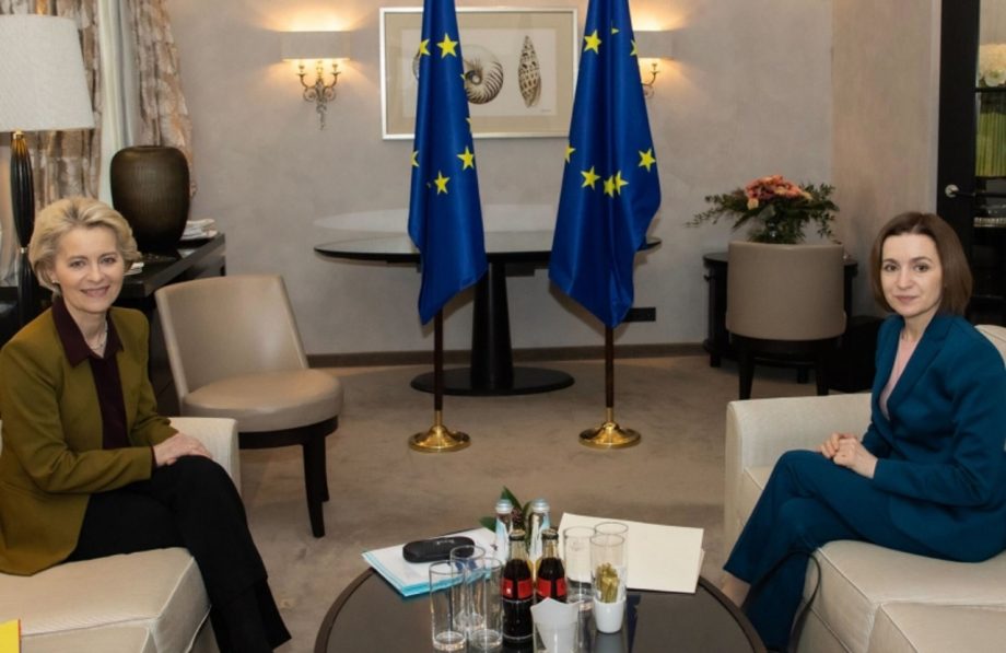 Майя Санду встретилась в Мюнхене с главой Еврокомиссии, а также с руководителями стран ЕС. Что они обсудили