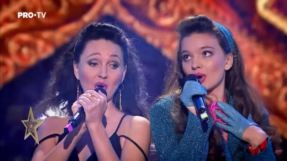 (видео) Дуэт, состоящий из матери и дочери из Кишинэу, получил четыре ДА на конкурсе «Românii au talent»