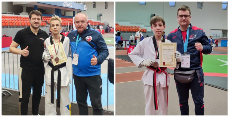 Юные молдавские спортсмены завоевали серебряную и бронзовую медали на международном турнире по тхэквондо в Болгарии