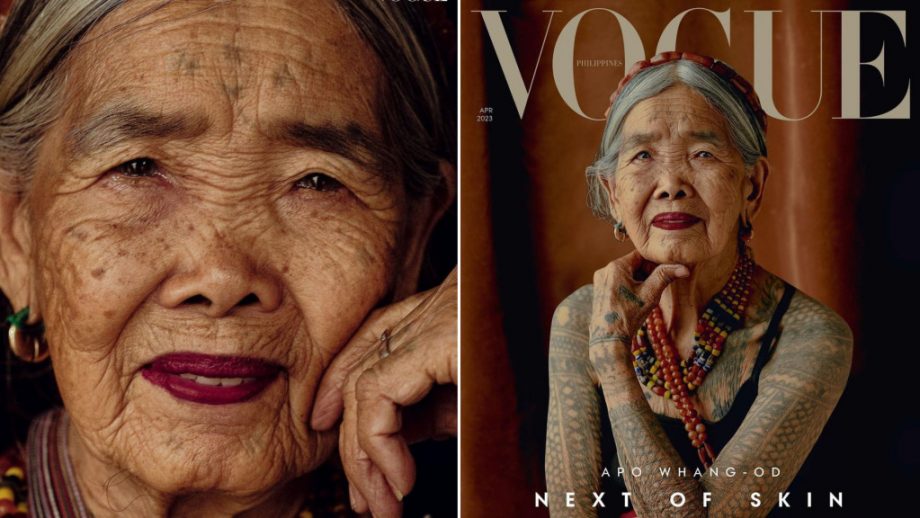 (фото) Тату художница с Филиппин стала старейшей звездой для обложки журнала Vogue