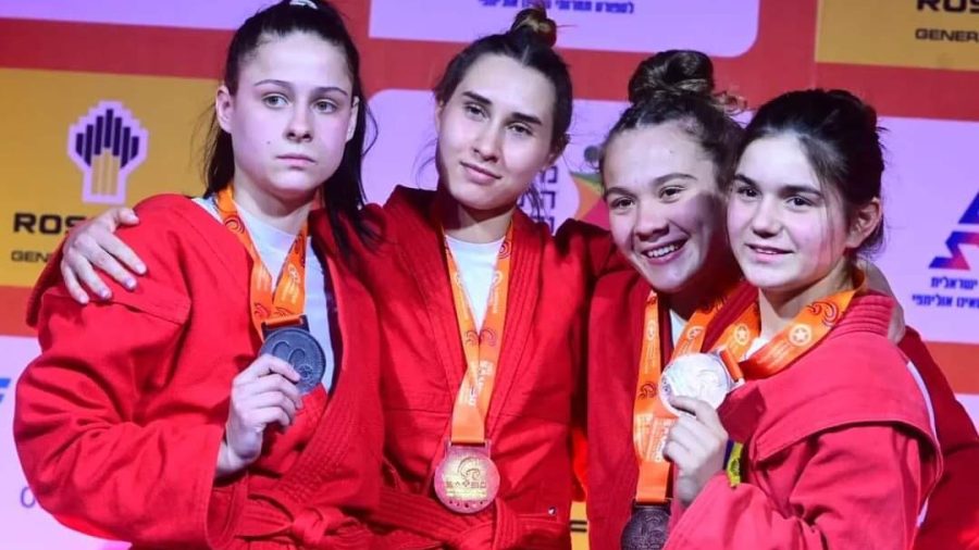 (фото) Сбоная Молдовы по самбо завоевала шесть медалей на чемпионате Европы в Израиле
