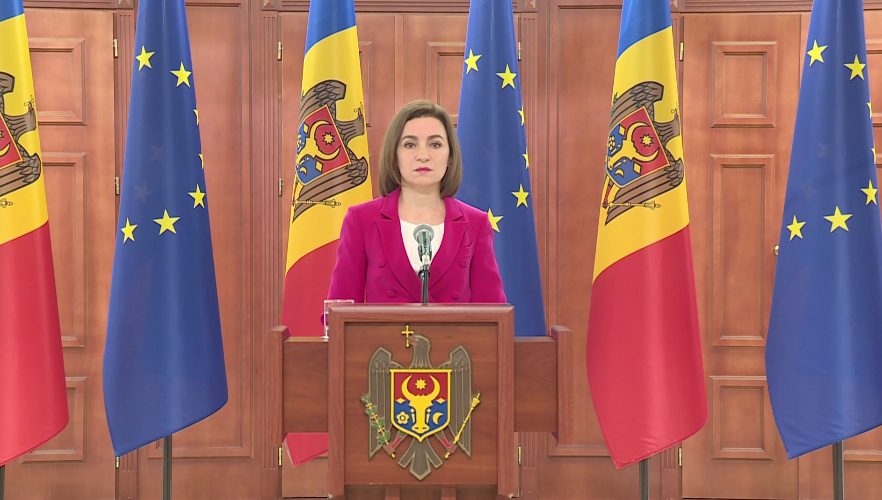 (видео) Санду заявила о созыве 21 мая Национального собрания «Европейская Молдова»