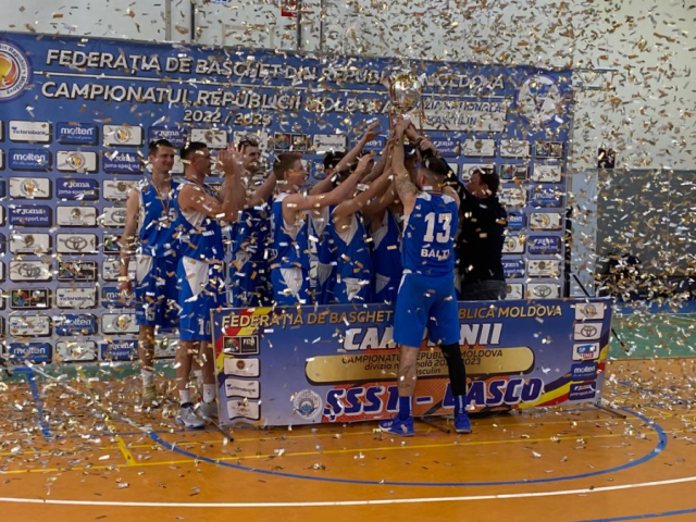 (фото) Объявлены победители чемпионата Республики Молдова по баскетболу. Ими стали мужская команда из Бельц и женская команда из ASEM