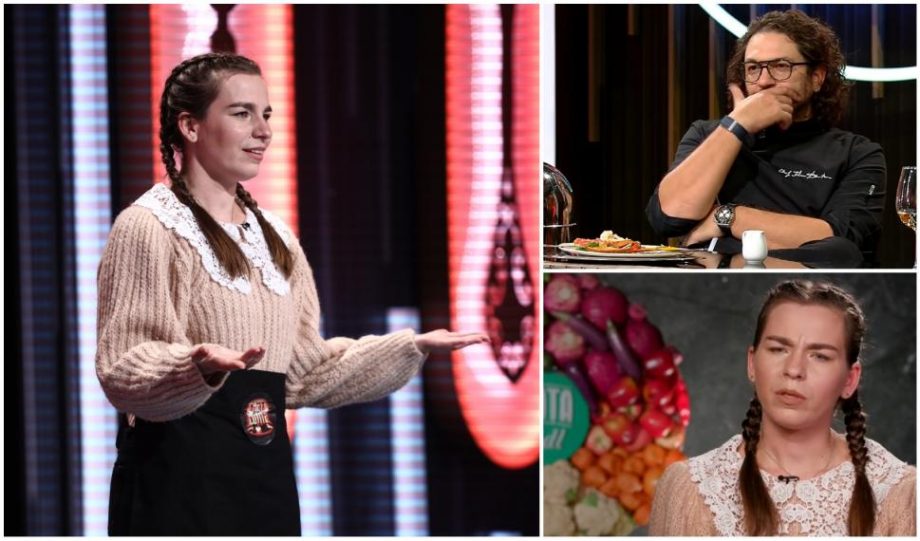 (видео) Девушка из Молдовы получила два ножа на шоу «Chefi la Cuțite» и прошла в следующий этап