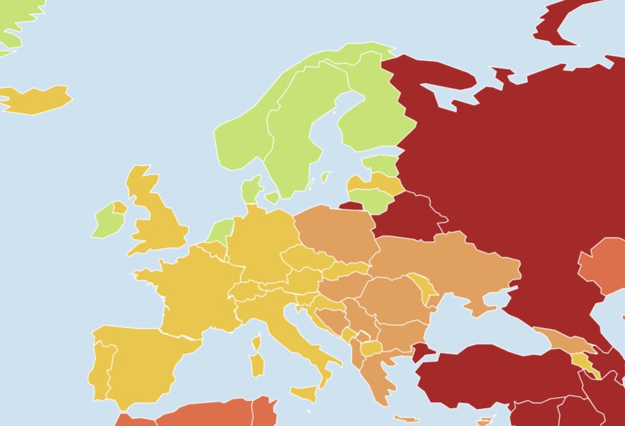 Республика Молдова уверенно продвинулась в мировом рейтинге свободы прессы: она занимает 28 место