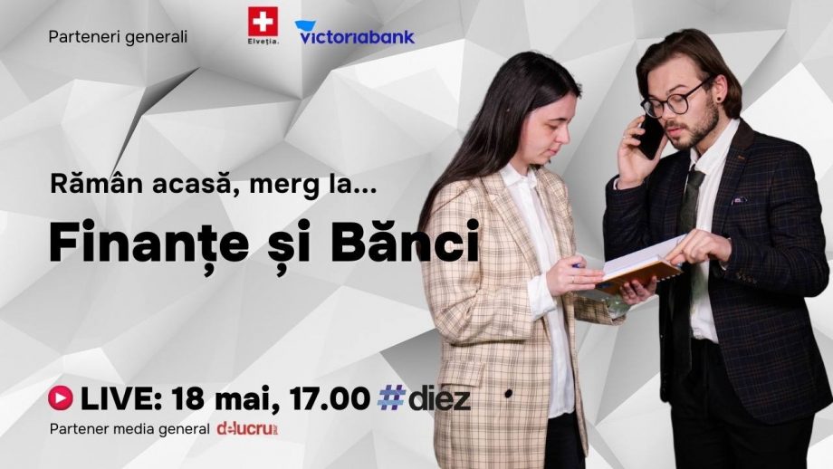 «Rămân acasă, merg la…». #diez приглашает на онлайн-мероприятие будущих студентов, интересующихся финансами и банками