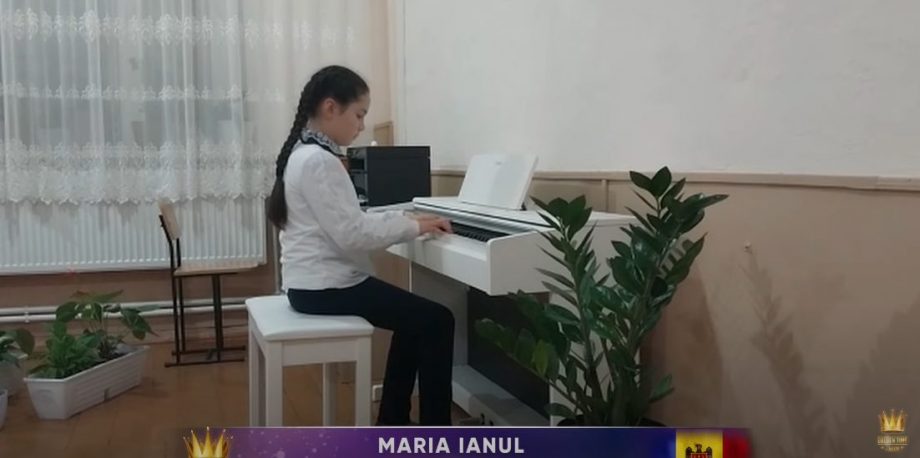 (видео) Десятилетняя пианистка из АТО Гагаузия завоевала три призовых места на Международном конкурсе Golden Time Talent