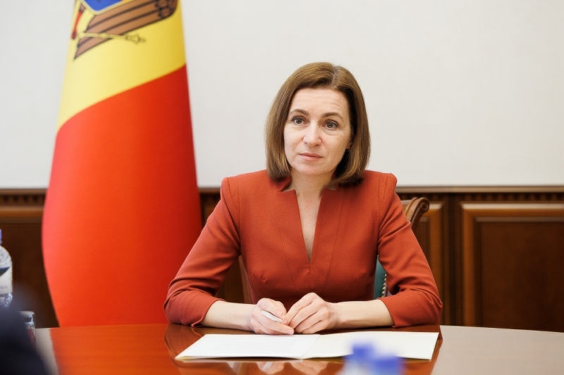 Санду поблагодарила ЕС за введение санкционного режима за дестабилизацию Молдовы