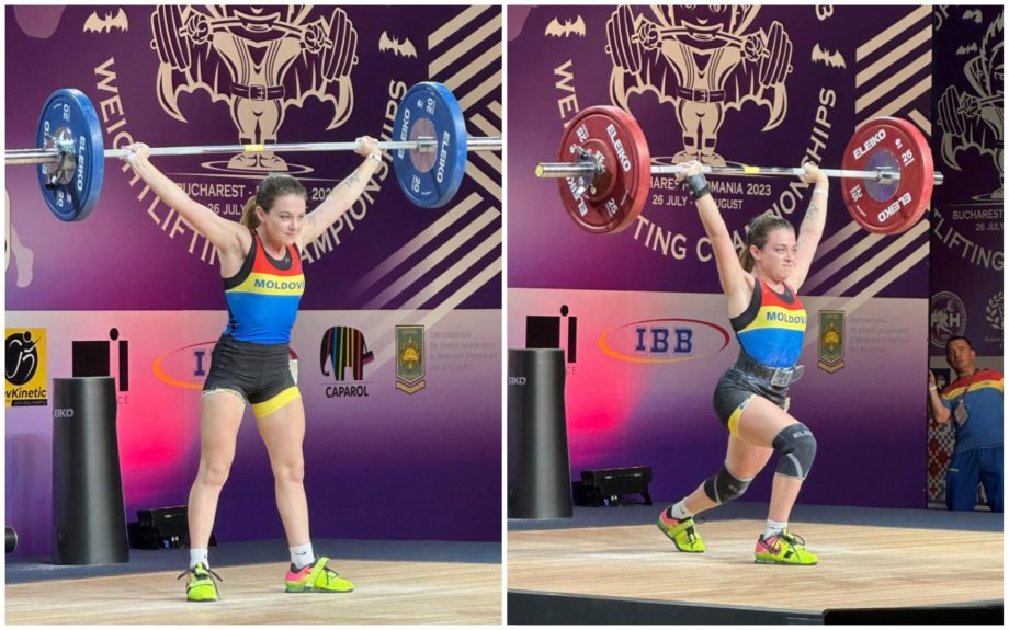 Молдавская спортсменка завоевала серебро на чемпионате Европы по тяжелой атлетике