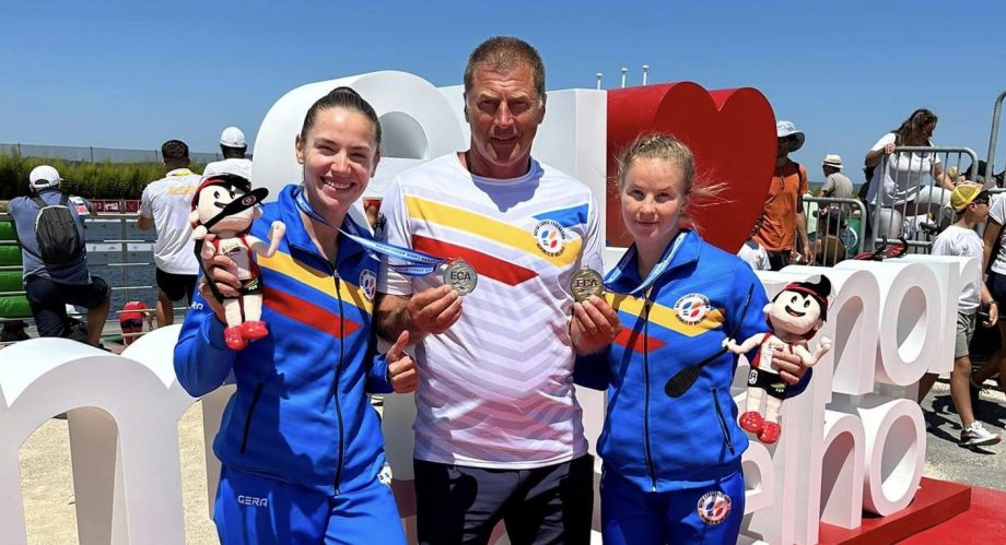 Молдавские каноистки Даниэла Кочиу и Мария Олэрашу стали чемпионами Европы