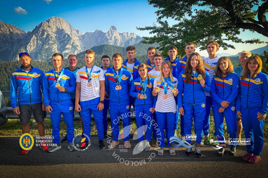 Молдова завоевала 7 медалей на чемпионате мира по гребле на байдарках и каноэ среди среди юниоров и молодежи