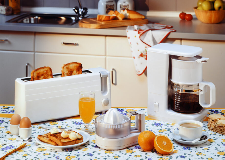 home appliances for breakfast