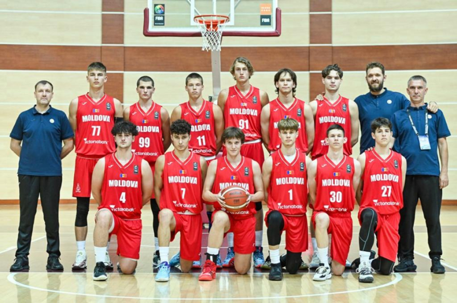 Мужская баскетбольная команда Республики Молдова завоевала бронзовую медаль на чемпионате Европы по баскетболу U18