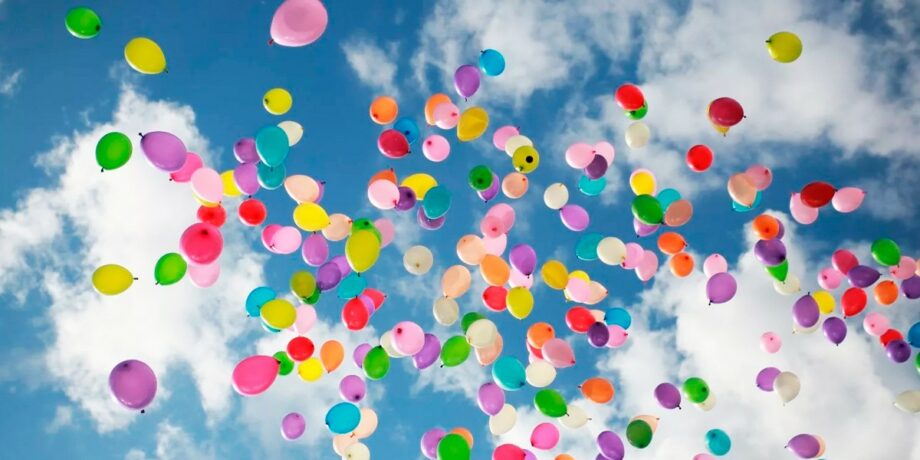 Министерство окружающей среды призвало отказаться от воздушных шаров на праздниках