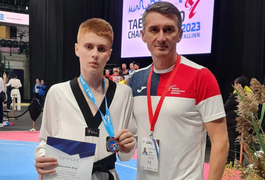 Молдавский  тхэквондист завоевал бронзу на Чемпионате Европы