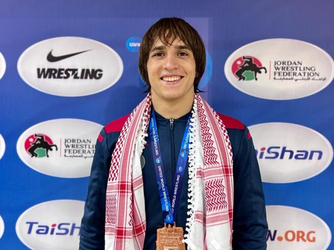 Молдавский борец Еджениу Михалчан завоевал бронзовую медаль на 20-м чемпионате мира среди юниоров в Иордании