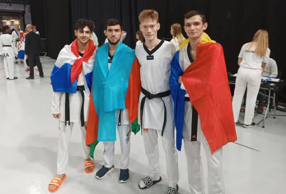 Сергей Усков завоевал бронзовую медаль на чемпионате Европы по тхэквондо