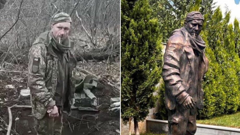 В Тбилиси установили памятник бойцу ВСУ, которого расстреляли за слова «Слава Украине». Он был гражданином Молдовы