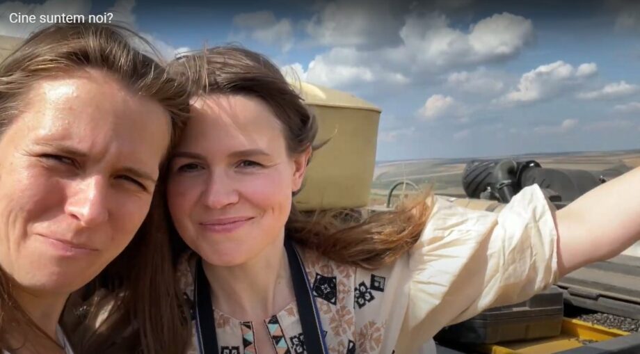 (видео) Две девушки из Эстонии путешествуют по Молдове и изучают местный колорит