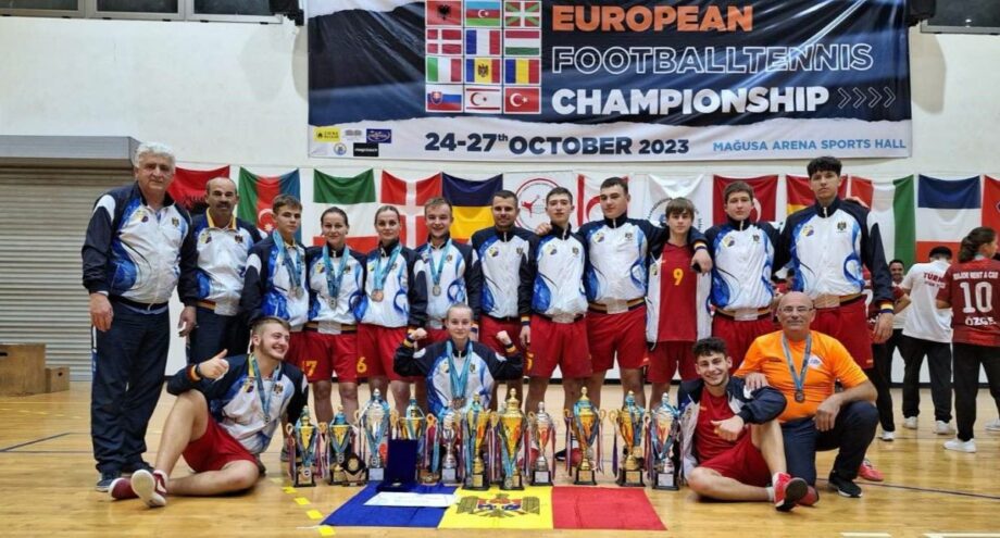 Сборная Молдовы завоевала 12 медалей на чемпионате Европы по футболу и теннису