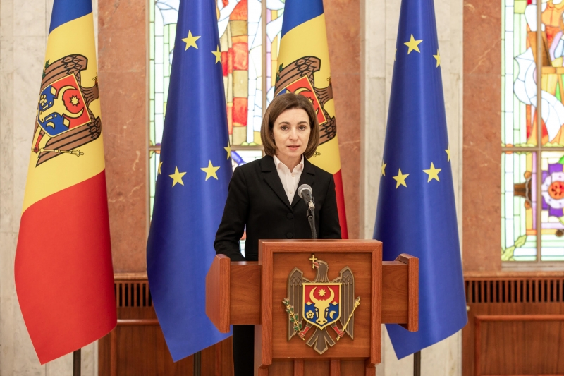 (live) Майя Санду вышла с обращением к гражданам Молдовы в контексте местных выборов 2023