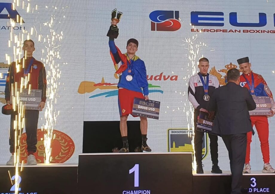 Молдавский боксер стал чемпионом Европы по боксу U22