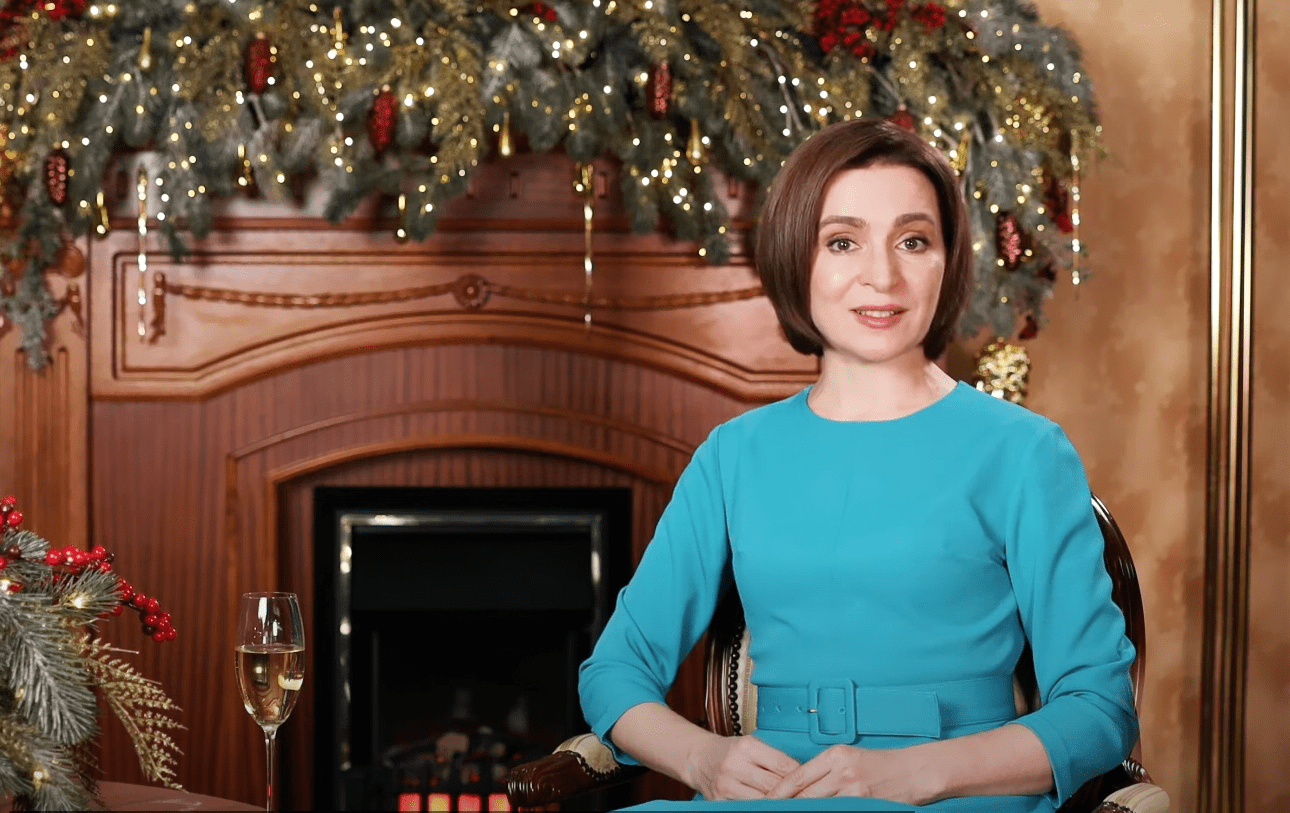 Майя Санду поздравила граждан Молдовы с Рождеством
