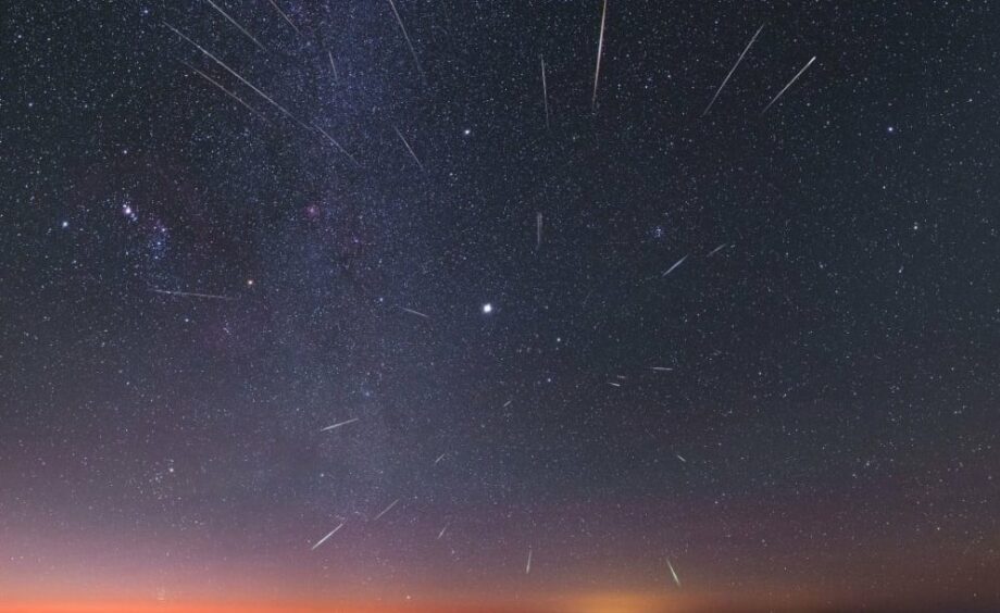 Сотни падающих звезд. В декабре ожидается пик активности метеорного потока Геминиды